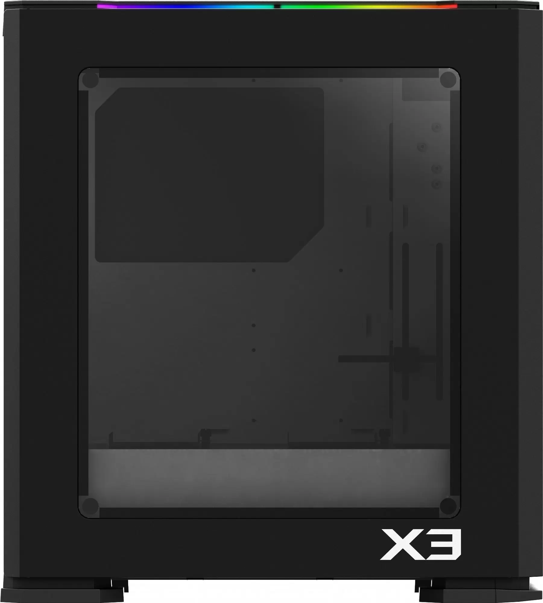 Корпус ZALMAN X3 черный - изображение № 4