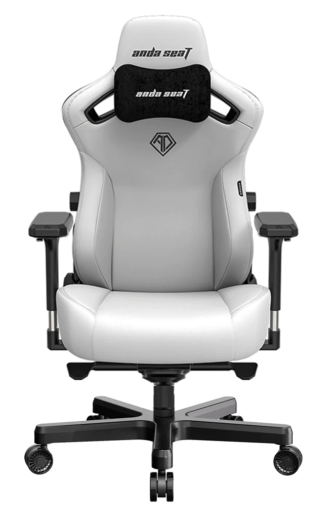 Игровое кресло AndaSeat Kaiser 3 — Cloudy White — XL - изображение № 1