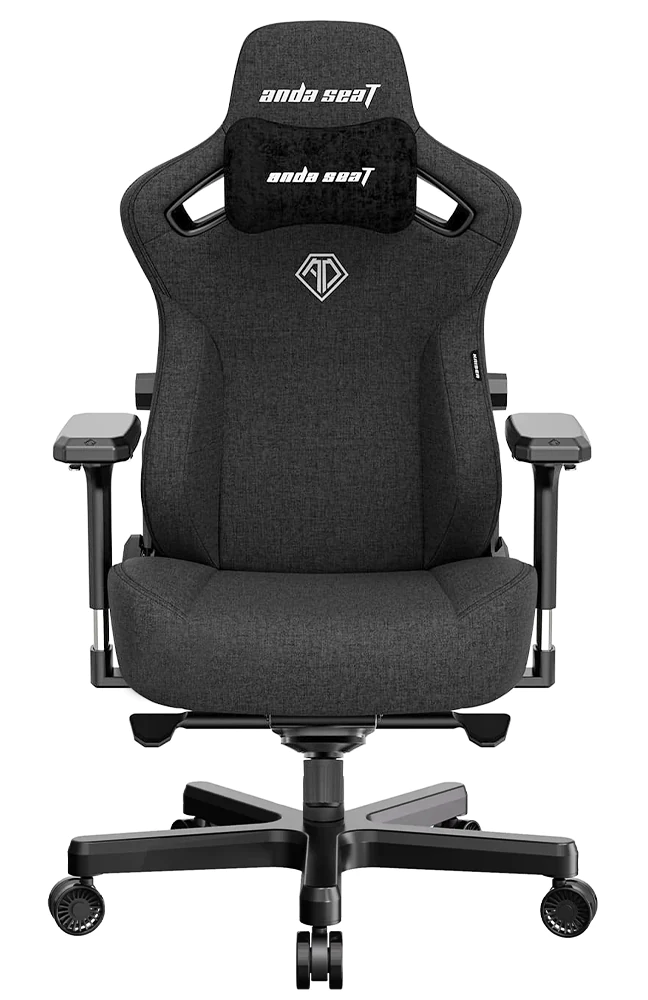 Игровое кресло AndaSeat Kaiser 3 — Linen Fabric Carbon Black — XL - изображение № 1