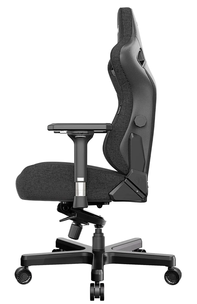 Игровое кресло AndaSeat Kaiser 3 — Linen Fabric Carbon Black — XL - изображение № 3