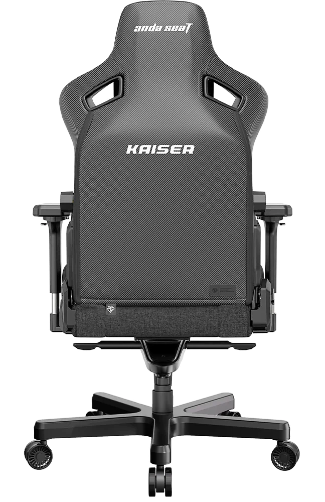 Игровое кресло AndaSeat Kaiser 3 — Linen Fabric Carbon Black — XL - изображение № 4