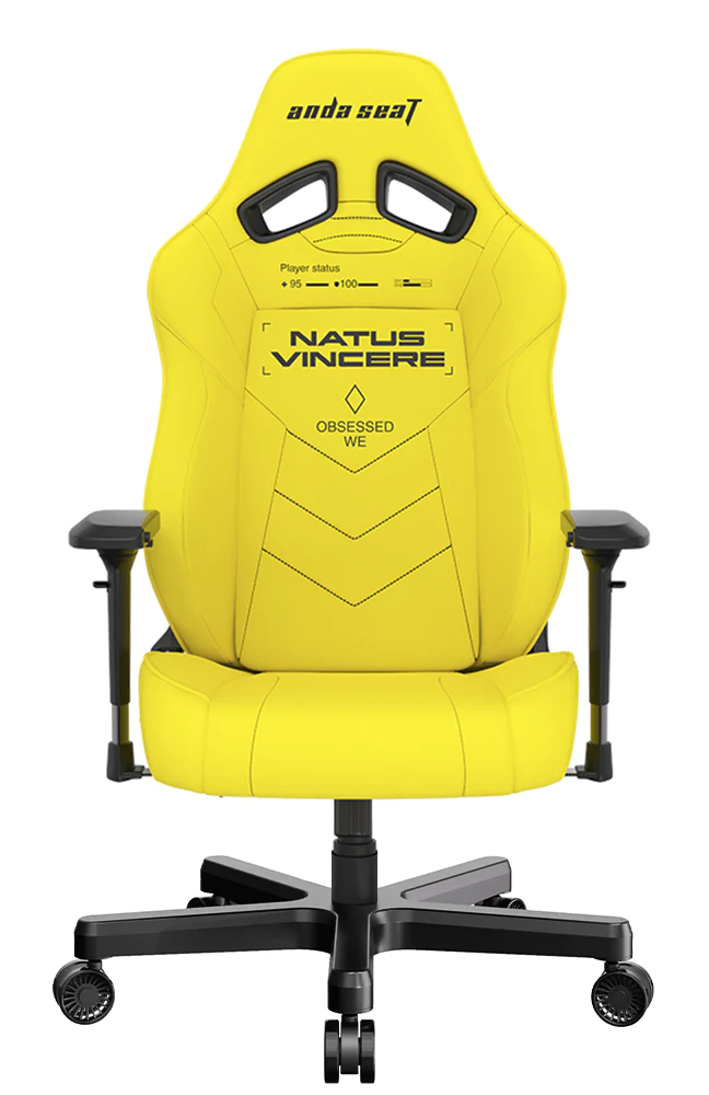 Игровое кресло AndaSeat NAVI Edition — Yellow - изображение № 1