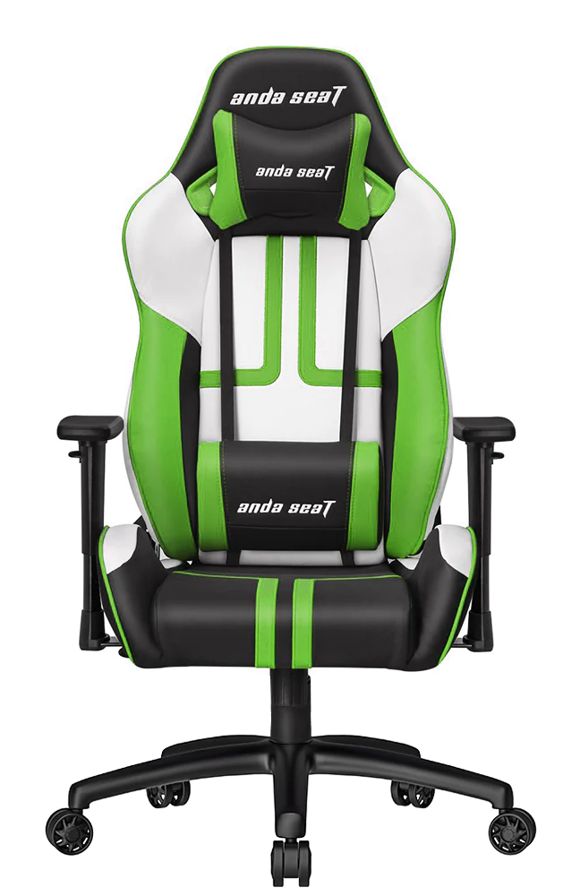 Игровое кресло AndaSeat Viper — Black Green - изображение № 1