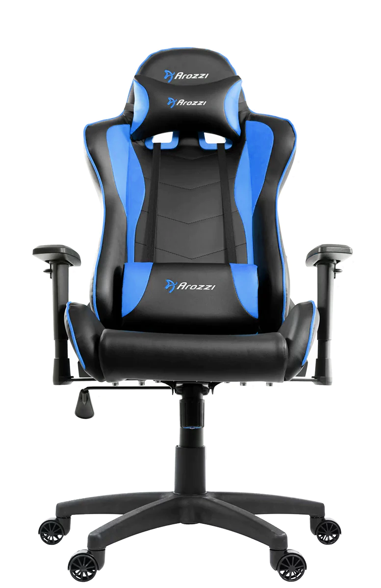Игровое кресло Arozzi Mezzo V2 Blue - изображение № 1