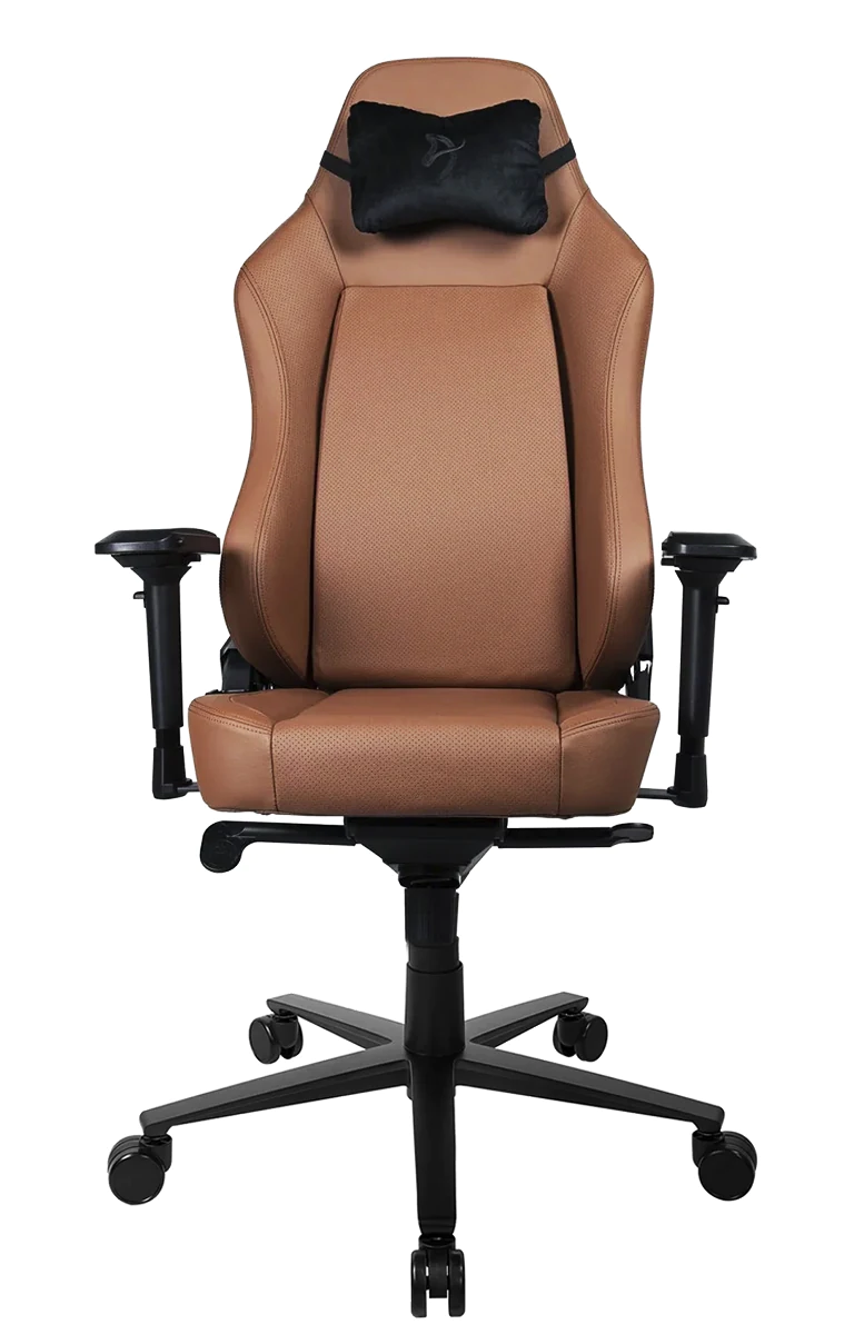 Игровое кресло Arozzi Primo – Full Premium Leather – Brown - изображение № 1