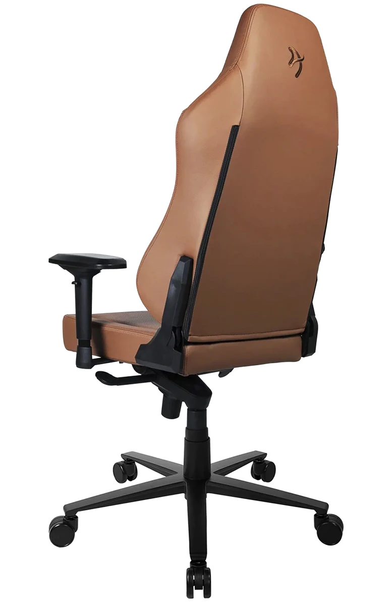 Игровое кресло Arozzi Primo – Full Premium Leather – Brown - изображение № 3