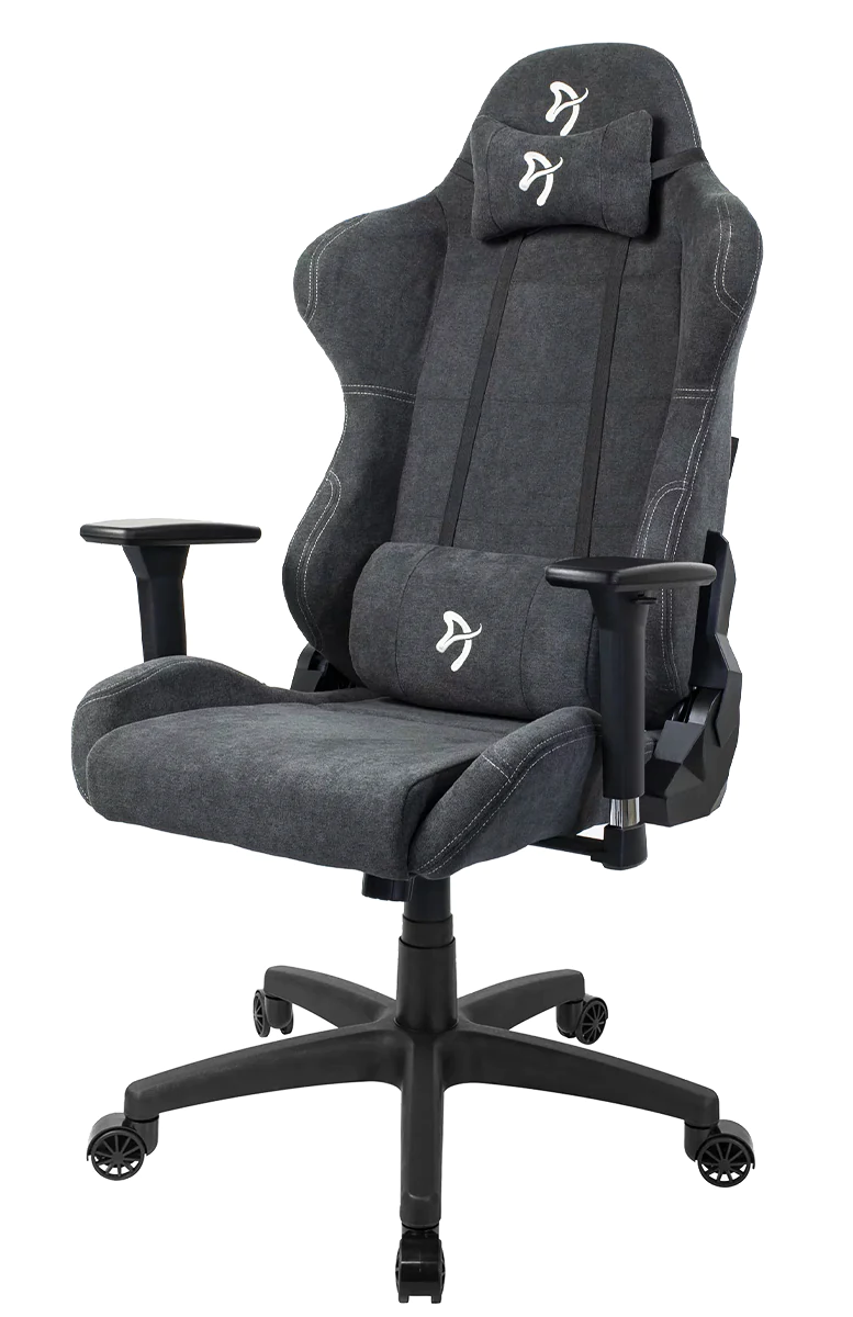 Игровое кресло Arozzi Torretta Soft Fabric — Dark Grey - изображение № 2