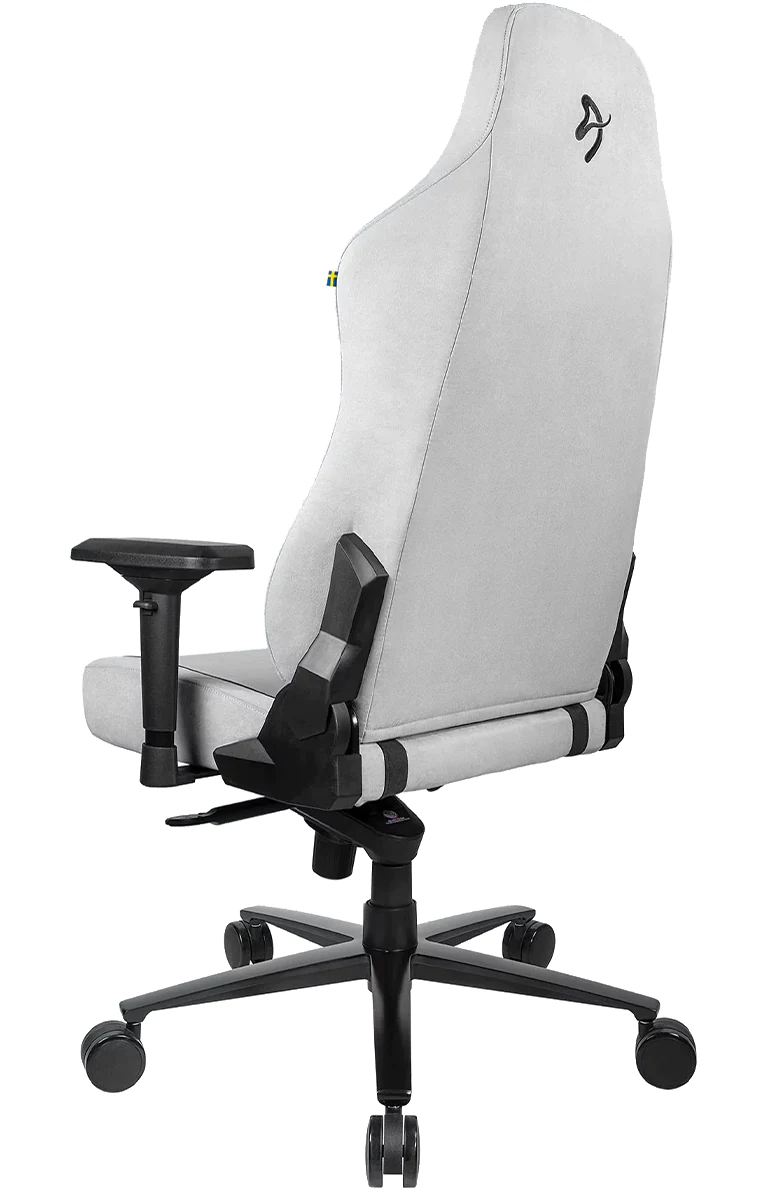 Игровое кресло Arozzi Vernazza SuperSoft – Light Grey - изображение № 3