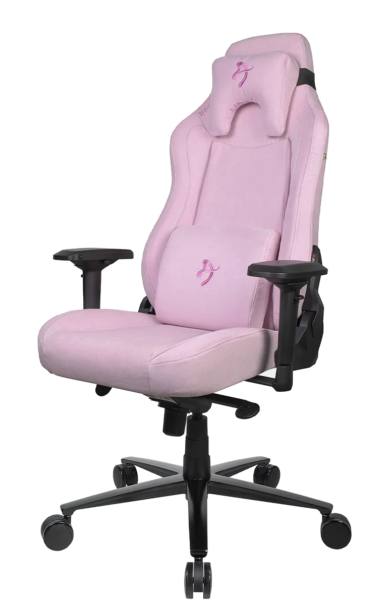 Игровое кресло Arozzi Vernazza SuperSoft – Pink - изображение № 2