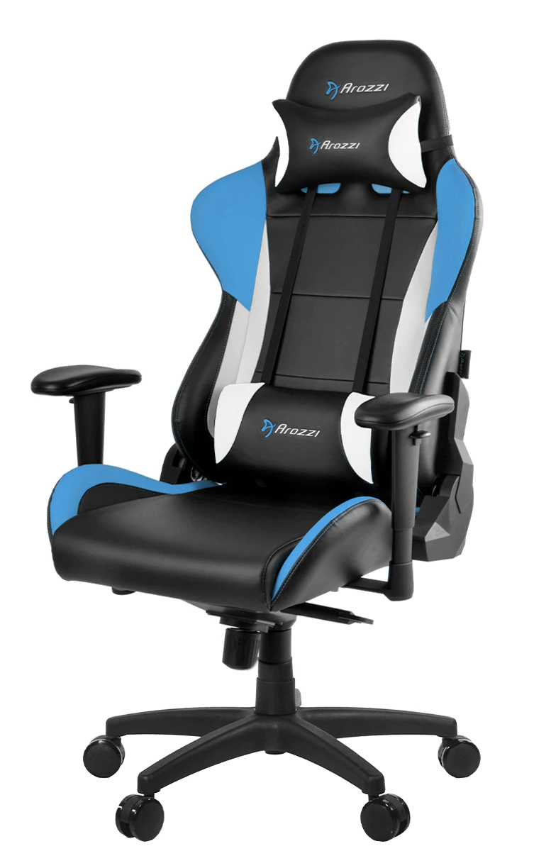 Игровое кресло Arozzi Verona Pro Blue - изображение № 2