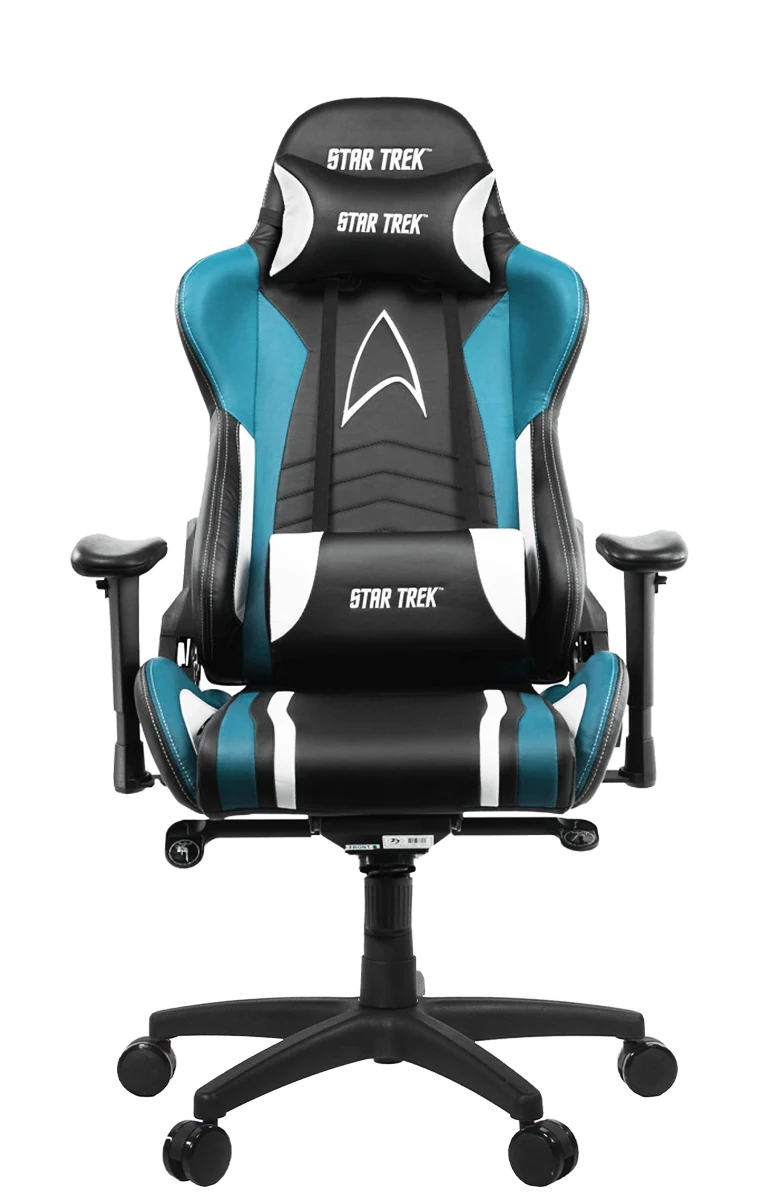 Игровое кресло Arozzi Verona Pro StarTrek Edition Blue - изображение № 1