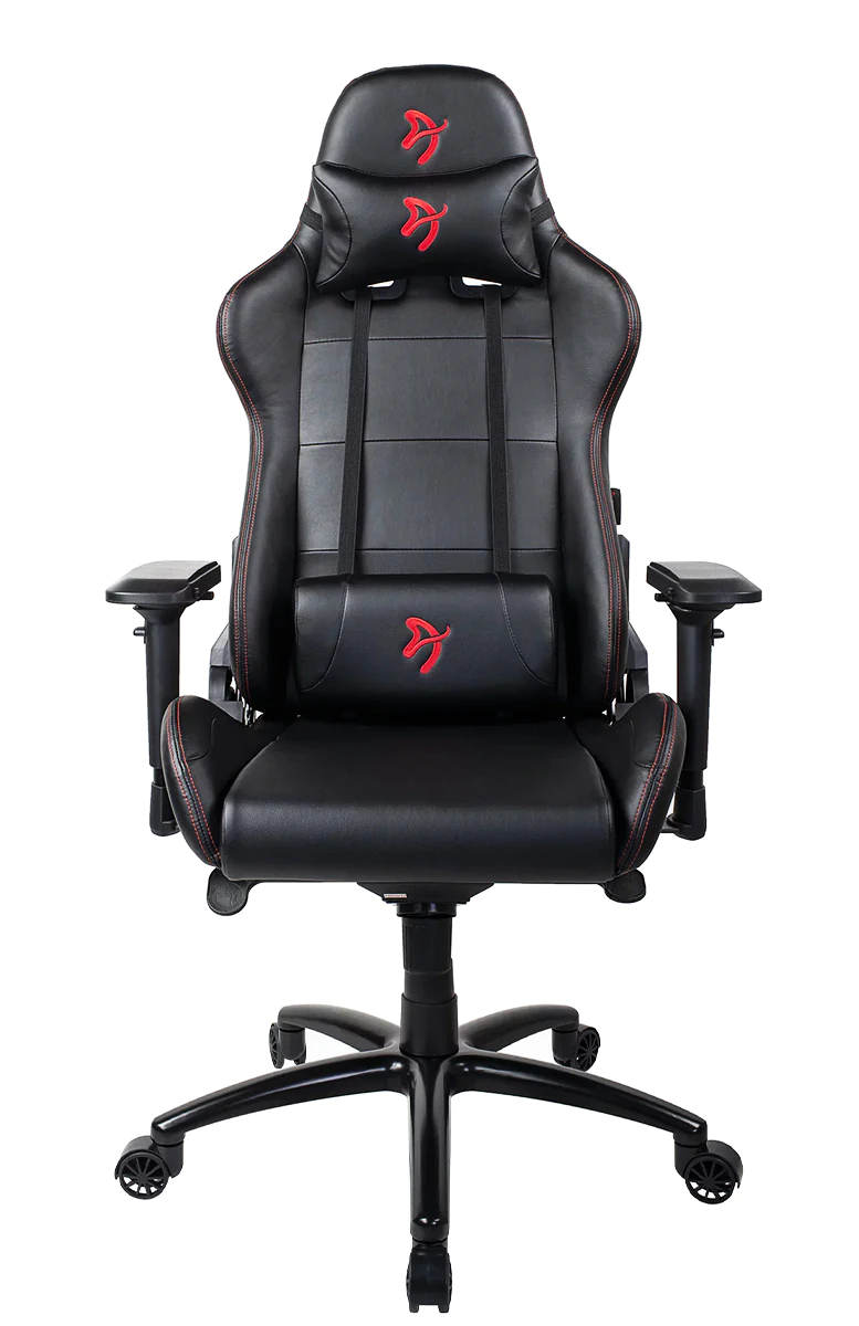 Игровое кресло Arozzi Verona Signature Black PU – Red Logo - изображение № 1