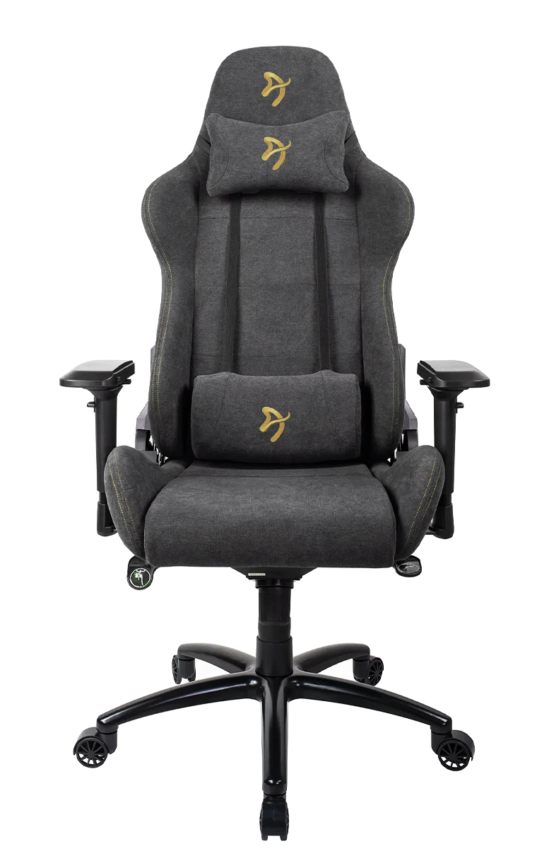 Игровое кресло Arozzi Verona Signature Soft Fabric – Gold Logo - изображение № 1
