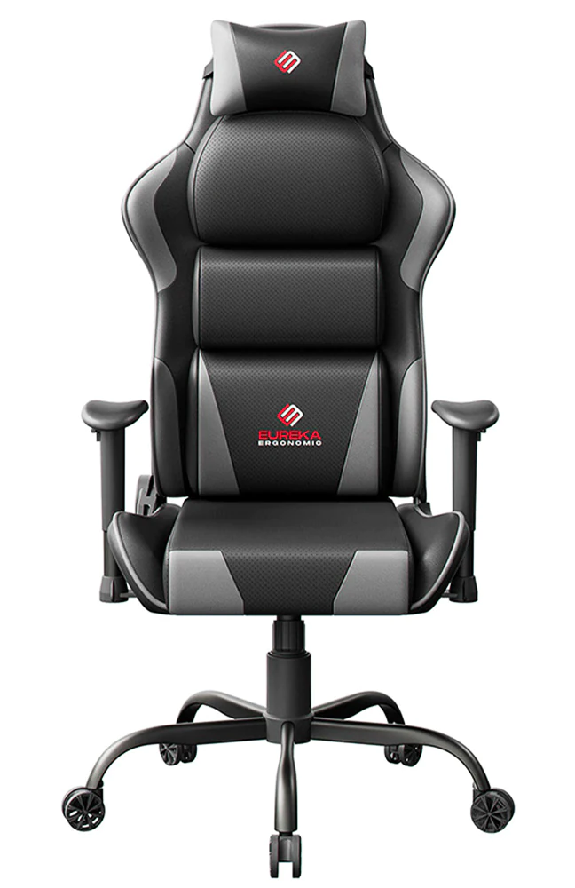 Игровое кресло Eureka Ergonomic Hector — Grey - изображение № 1