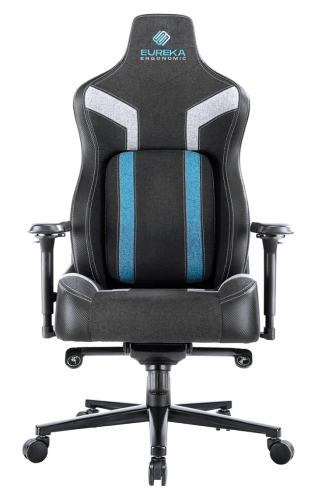 Игровое кресло Eureka Ergonomic Python II — Blue - изображение № 1