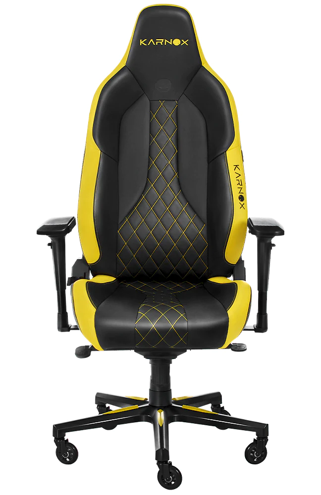 Игровое кресло Karnox Commander CR — Yellow - изображение № 1