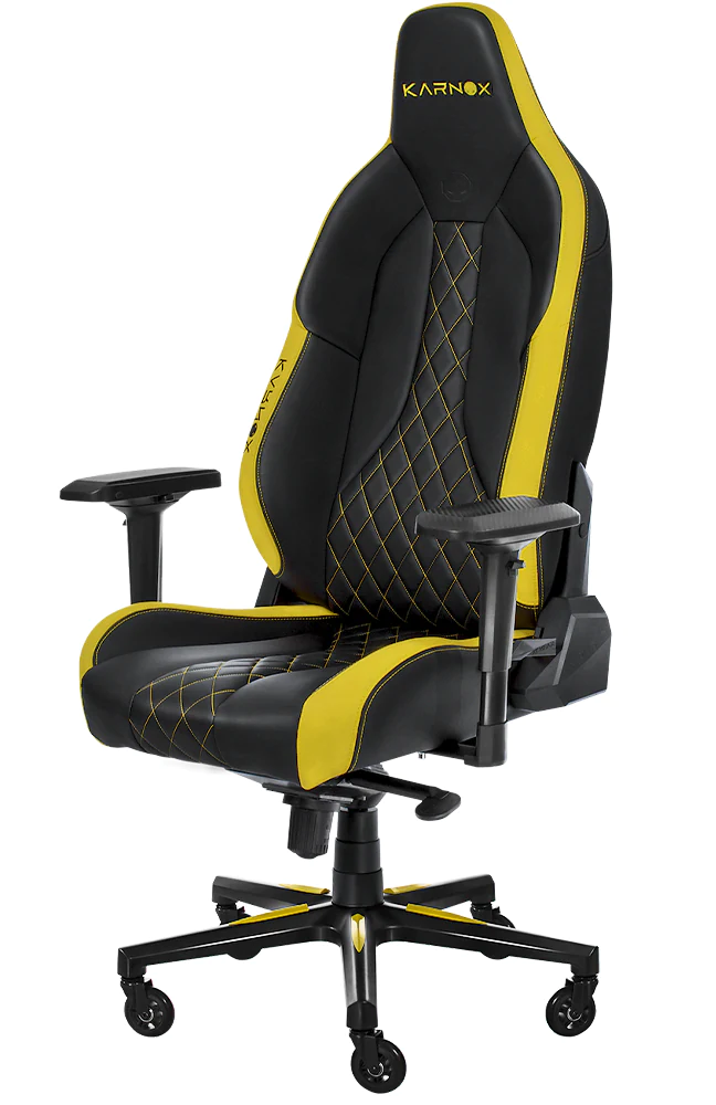 Игровое кресло Karnox Commander CR — Yellow - изображение № 2