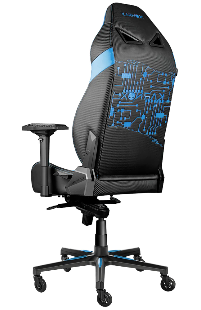 Игровое кресло Karnox Gladiator Cybot Edition — Blue - изображение № 3