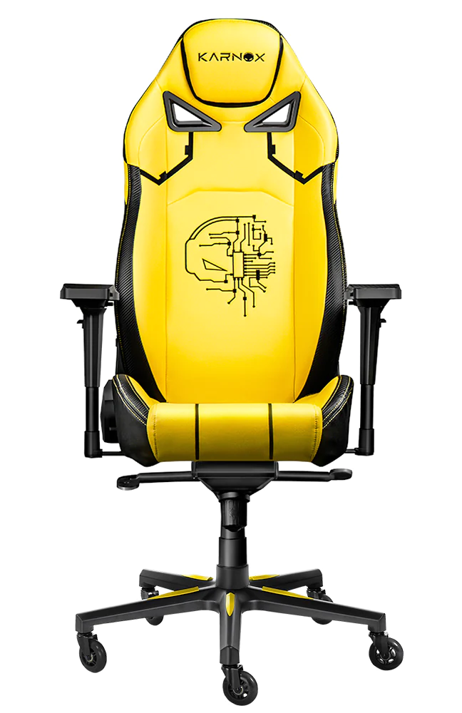 Игровое кресло Karnox Gladiator Cybot Edition — Yellow - изображение № 1