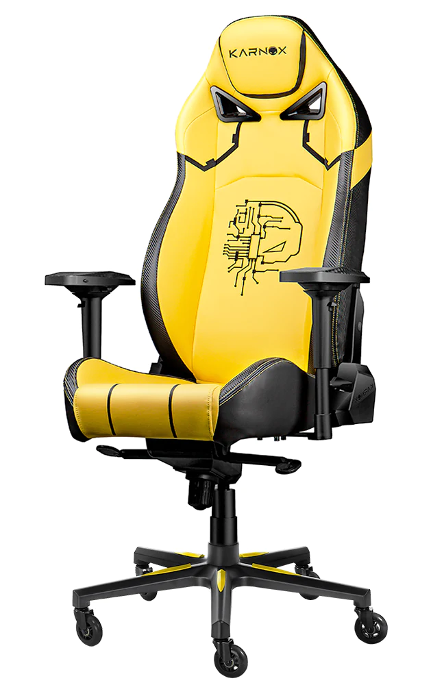 Игровое кресло Karnox Gladiator Cybot Edition — Yellow - изображение № 2
