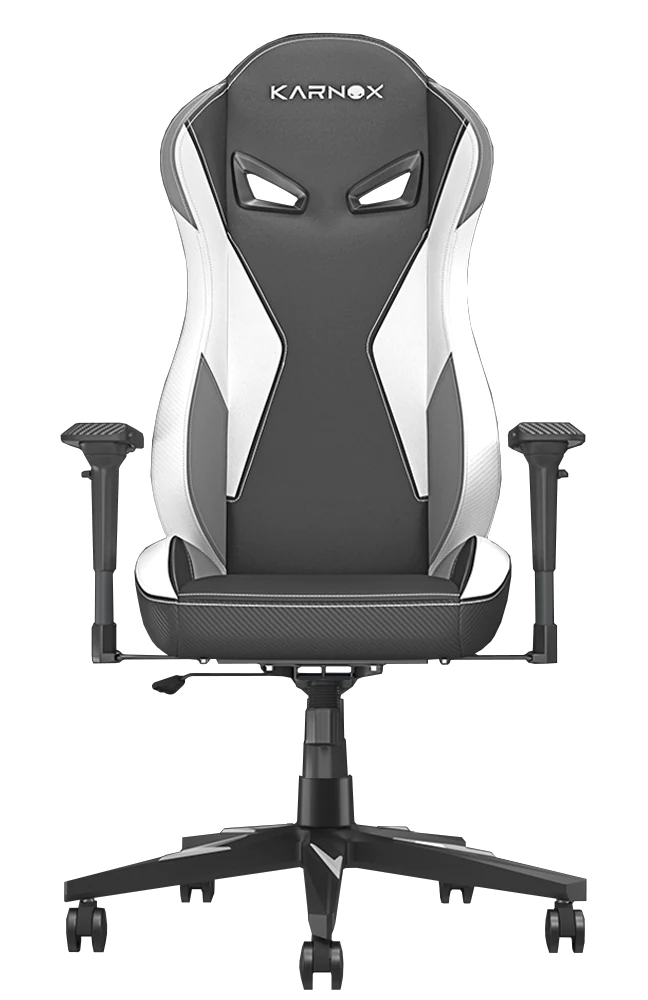 Игровое кресло Karnox Hunter Bad Guy Edition — White - изображение № 1