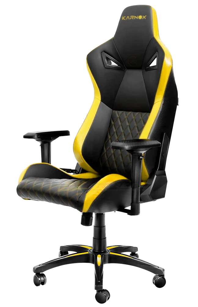 Игровое кресло Karnox Legend TR — Yellow - изображение № 2