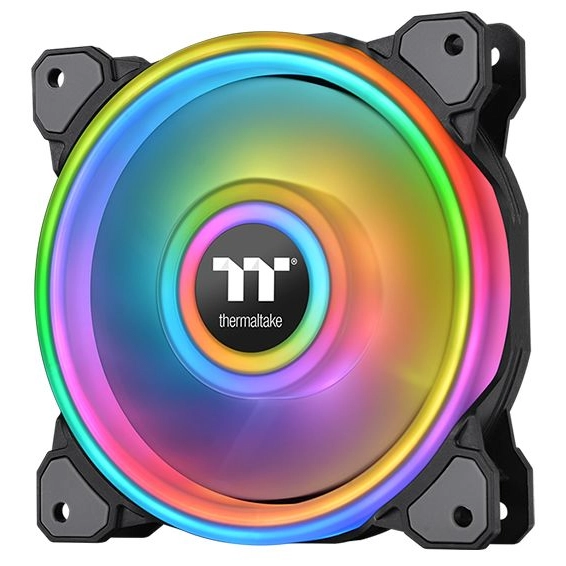 Вентилятор Thermaltake Riing Quad 12 RGB TT Premium Edition Single Pack Black