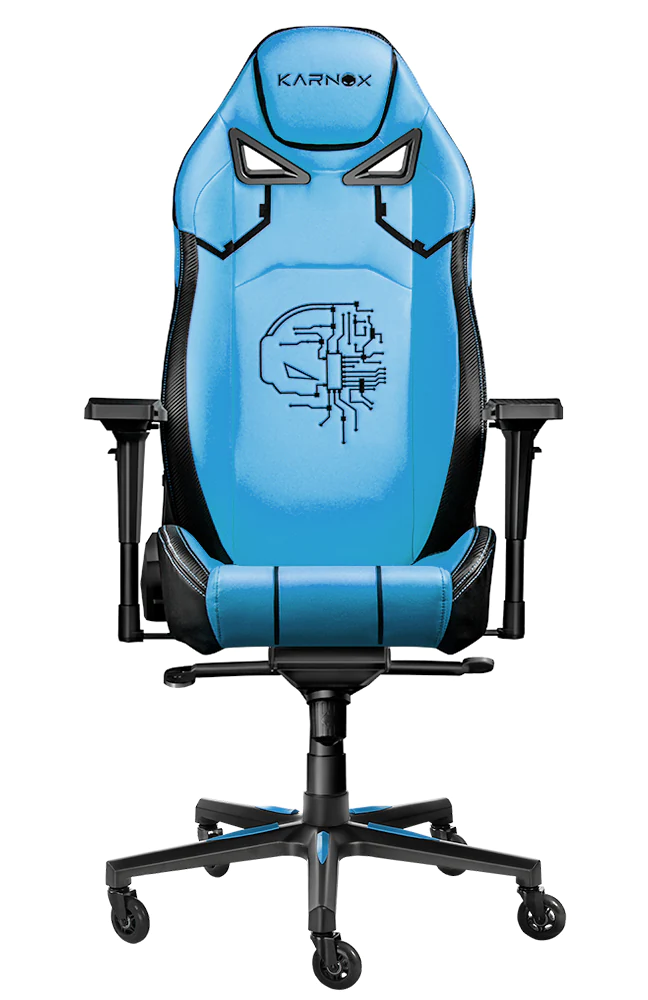 Игровое кресло Karnox Gladiator Cybot Edition – Blue - изображение № 1