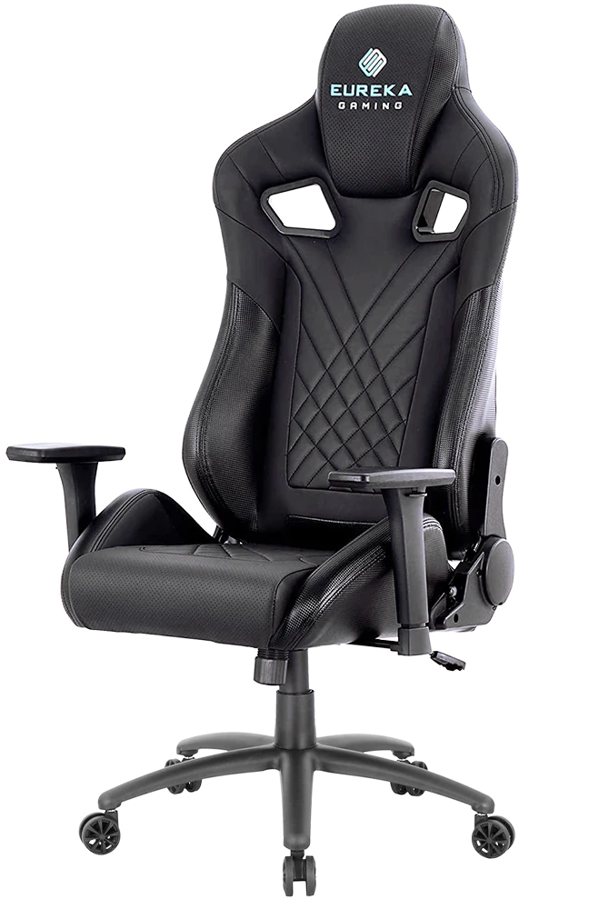 Игровое кресло Eureka Ergonomic GX5 – Blue - изображение № 1