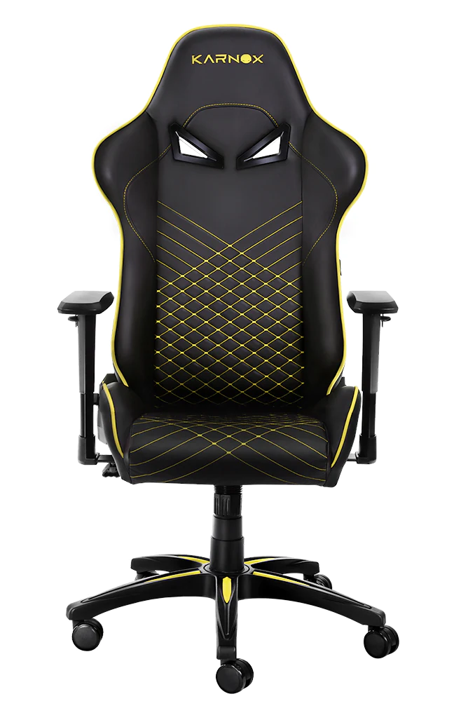 Игровое кресло Karnox Hero XT – Yellow - изображение № 1