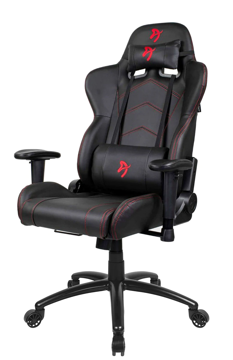 Игровое кресло Arozzi Inizio Black PU – Red logo - изображение № 2