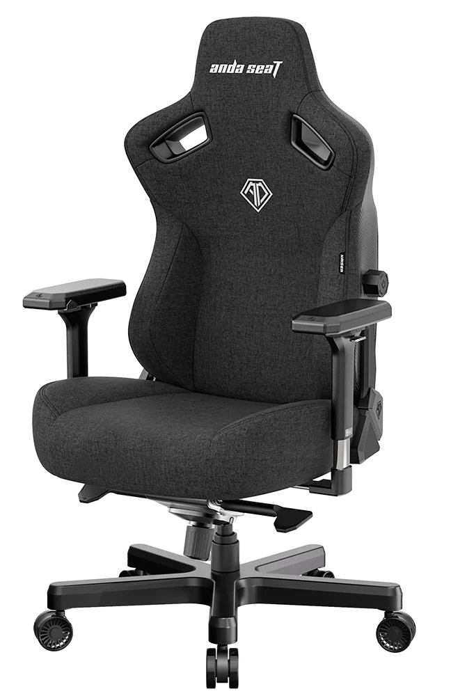 Игровое кресло AndaSeat Kaiser 3 – Linen Fabric Carbon Black - изображение № 2