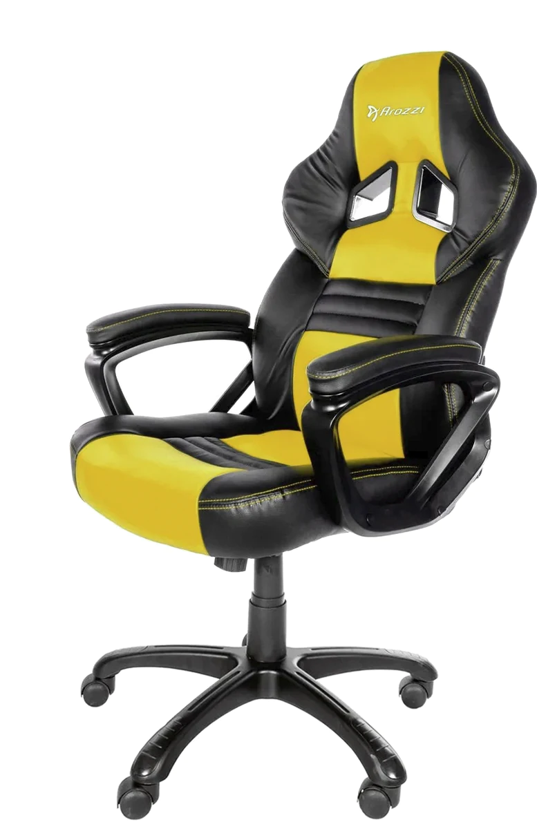 Игровое кресло Arozzi Monza Yellow - изображение № 2
