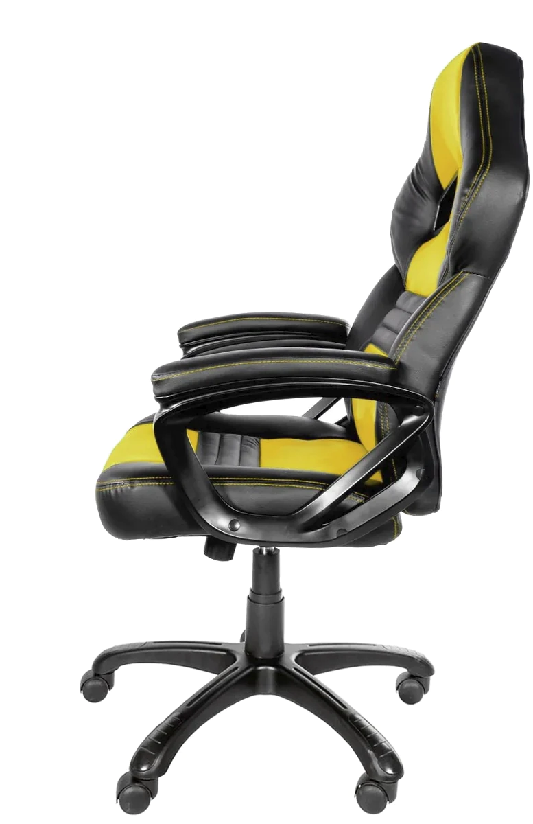 Игровое кресло Arozzi Monza Yellow - изображение № 3