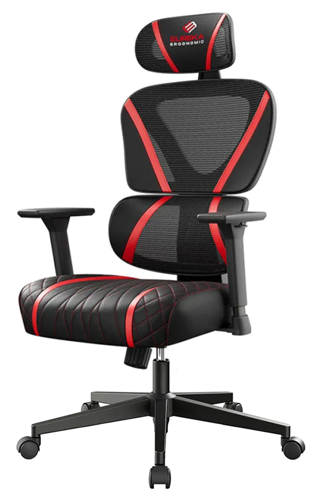 Игровое кресло Eureka Ergonomic Norn – Red - изображение № 1