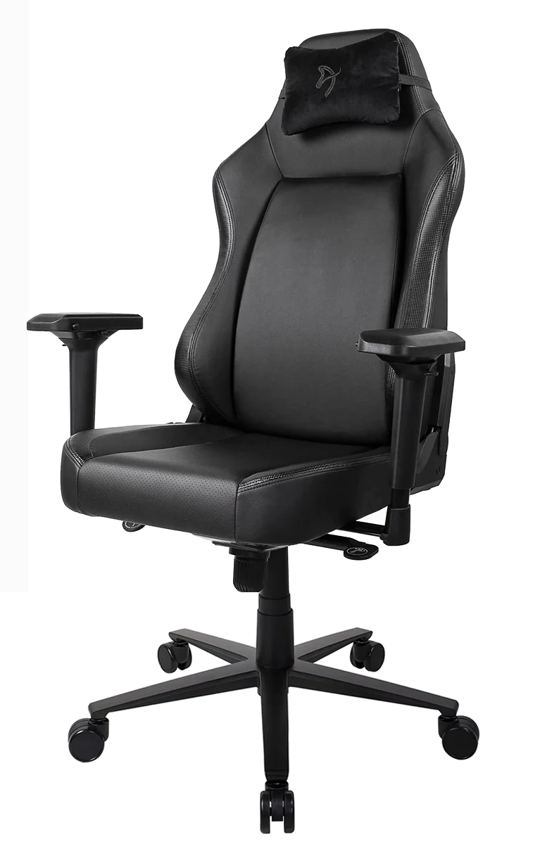 Игровое кресло Arozzi Primo PU – Black – Black Logo - изображение № 2