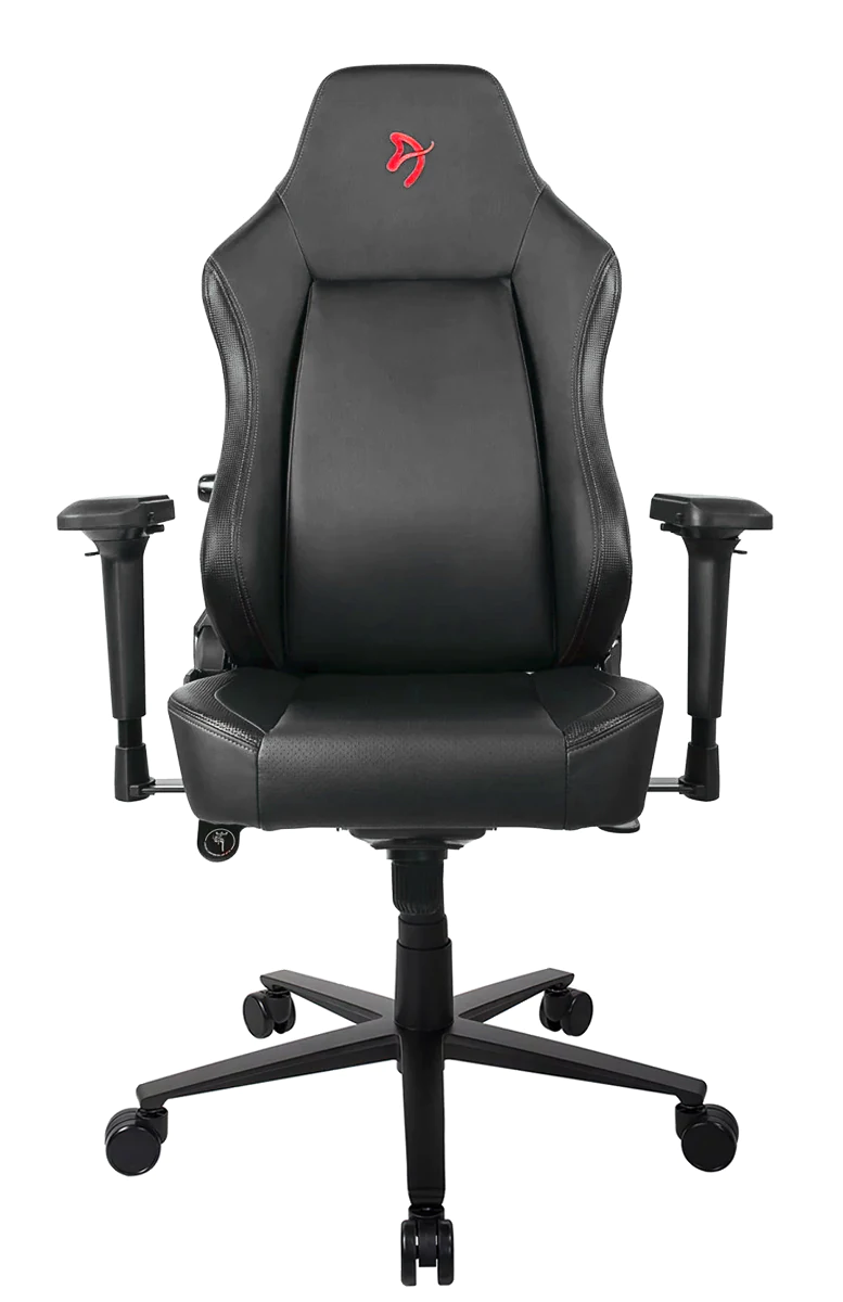 Игровое кресло Arozzi Primo PU – Black – Red Logo - изображение № 1