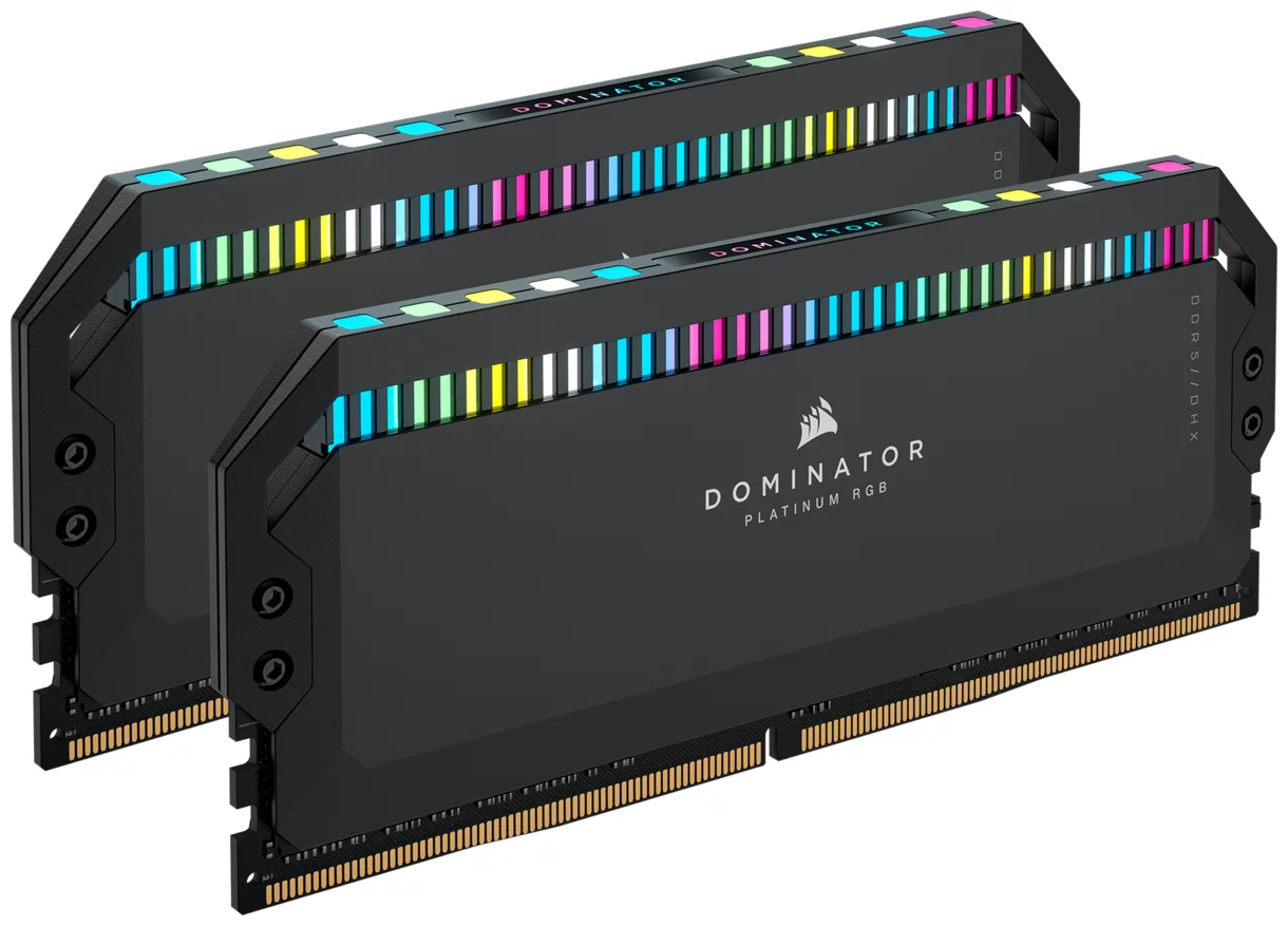 Оперативная память Corsair DOMINATOR Platinum RGB [CMT32GX5M2X6200C36] 32 ГБ
