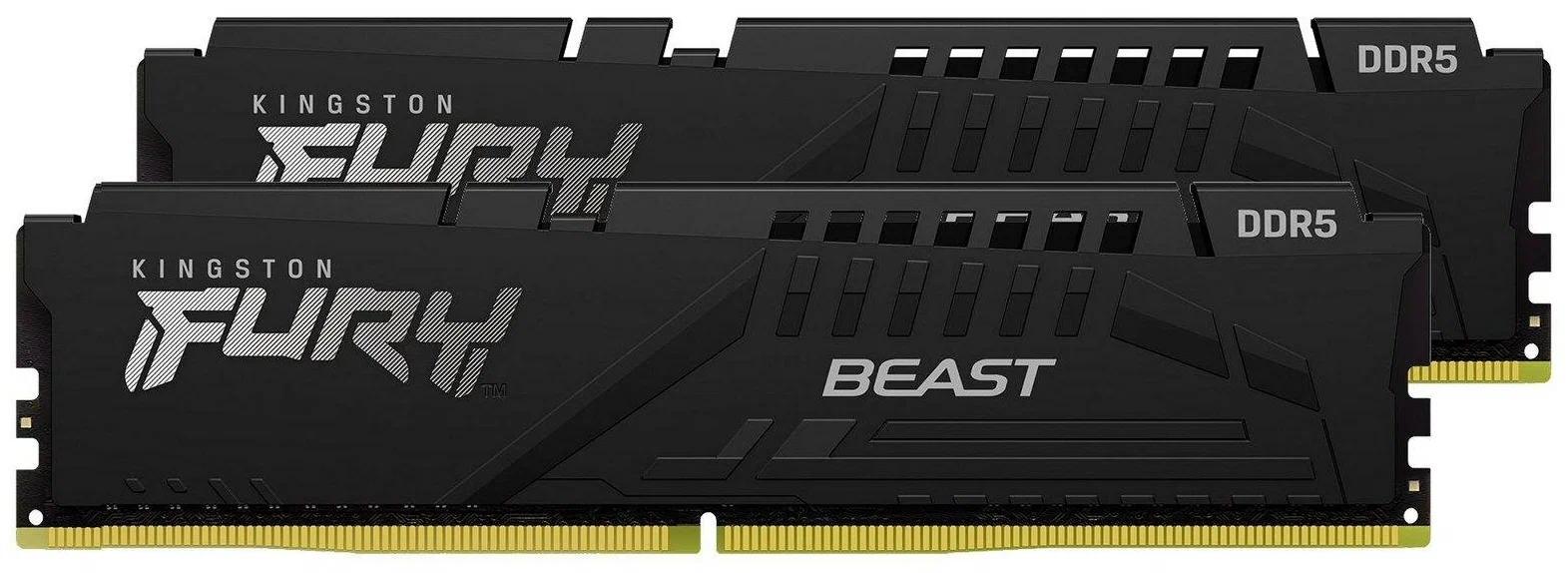 Оперативная память Kingston FURY Beast Black [KF560C36BBEK2-32] 32 ГБ - изображение № 1