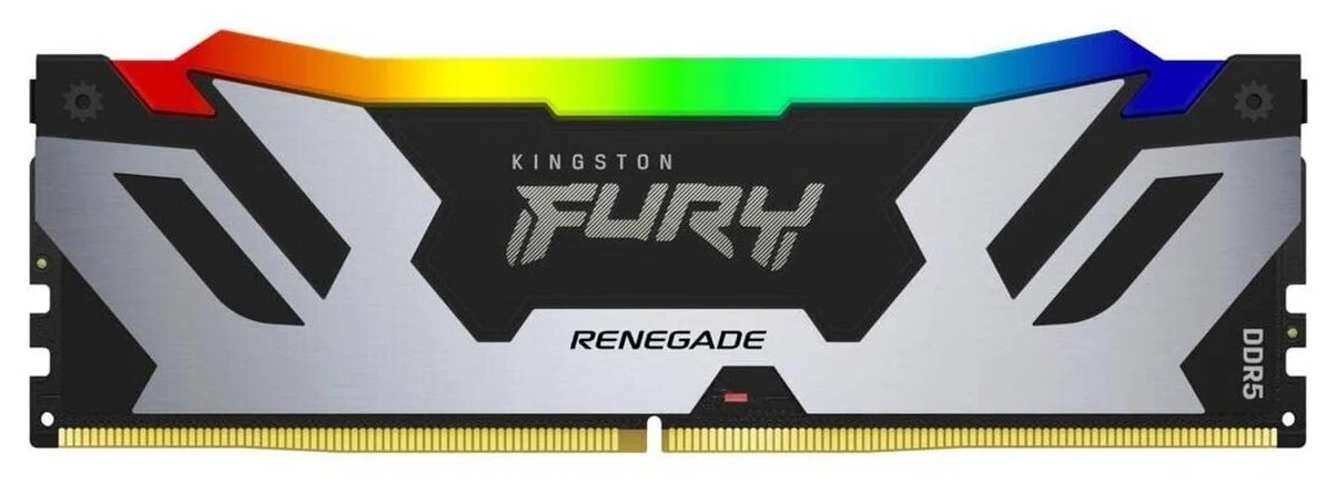 Оперативная память Kingston FURY Renegade Silver RGB [KF564C32RSAK2-32] 32 ГБ - изображение № 1