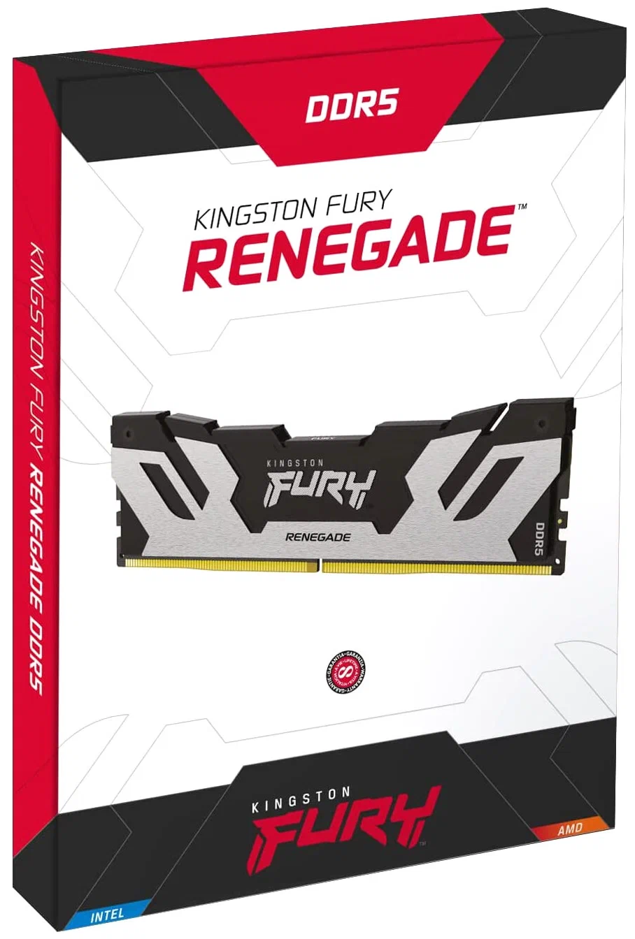 Оперативная память Kingston FURY Renegade Silver [KF564C32RS-16] 16 ГБ - изображение № 3