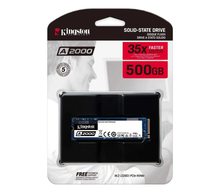 SSD Kingston A2000, [500 ГБ] - изображение № 2