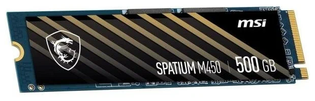 SSD MSI SPATIUM M450, [500 ГБ] - изображение № 1