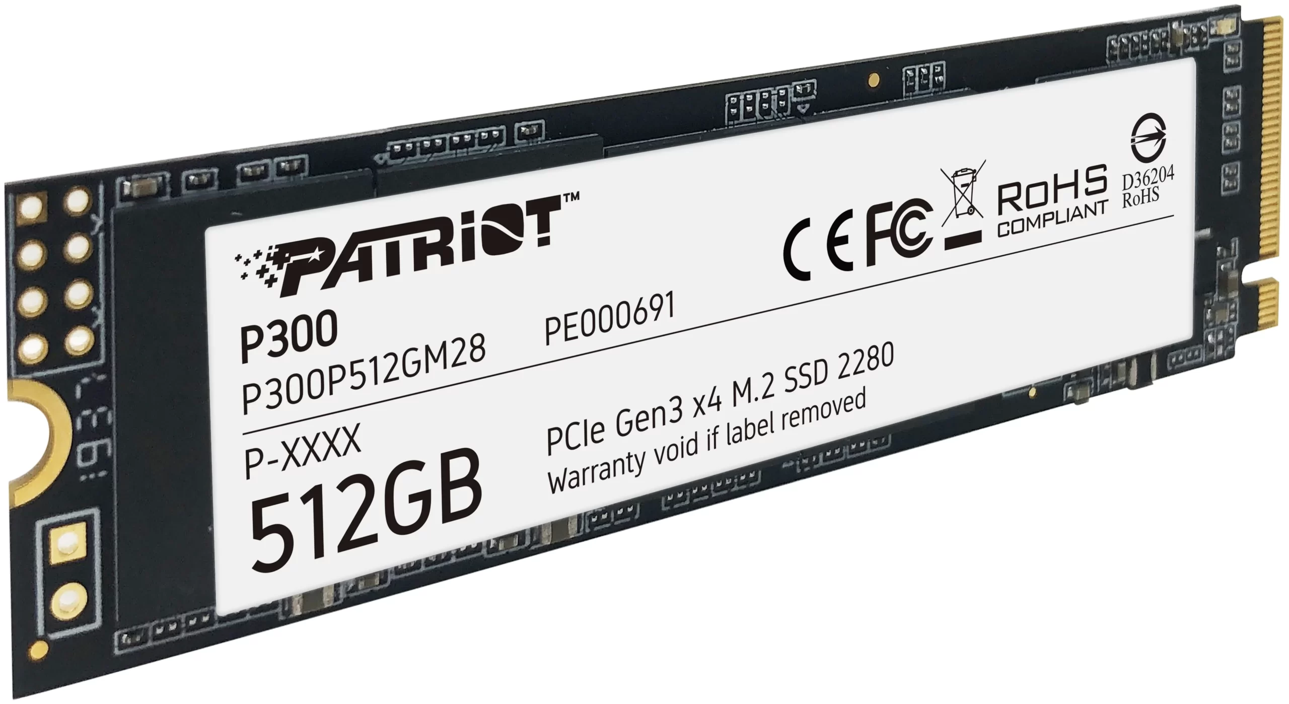 SSD Patriot P300, [512 ГБ] - изображение № 2