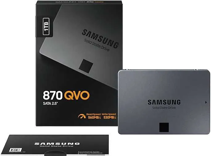SSD SAMSUNG 870 QVO, [1000 ГБ] - изображение № 5