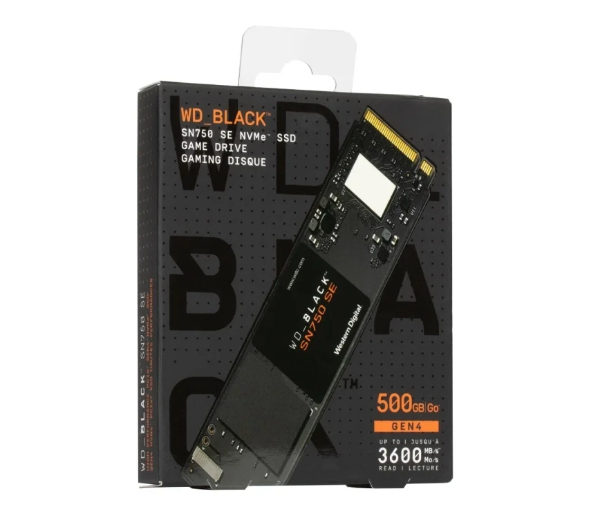 SSD WD Black SN750 SE, [500 ГБ] - изображение № 3