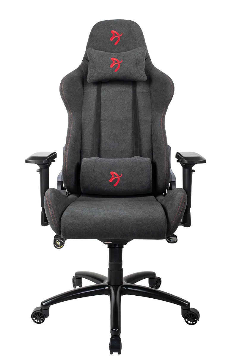 Игровое кресло Arozzi Verona Signature Soft Fabric – Red Logo - изображение № 1