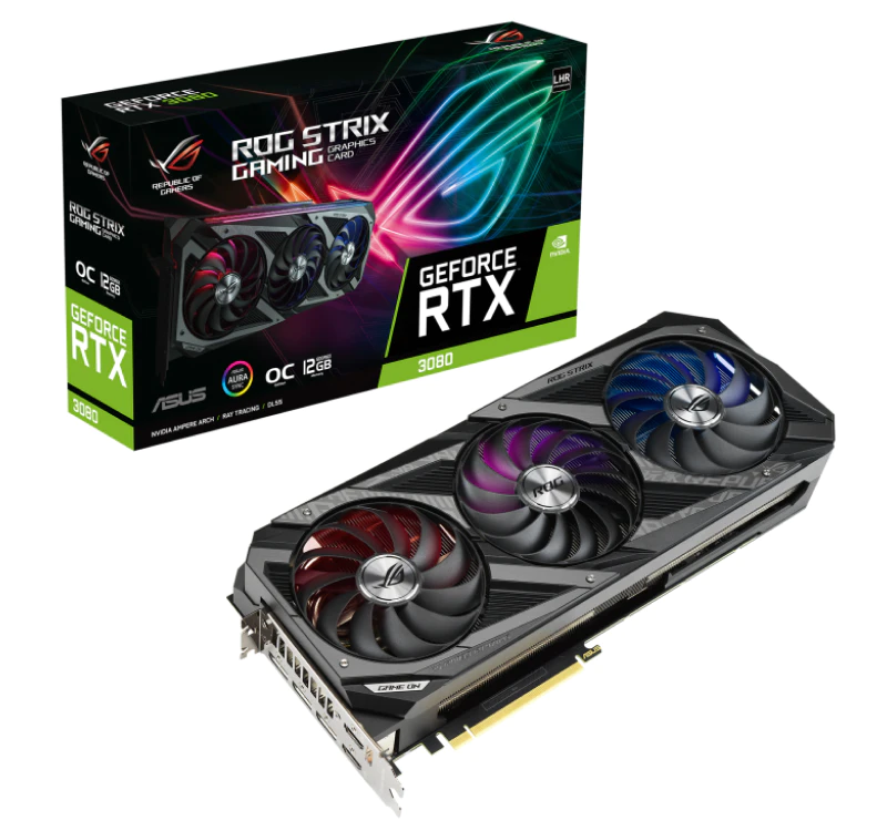 Видеокарта ROG Strix GeForce RTX™ 3080 OC Edition 12GB - изображение № 7