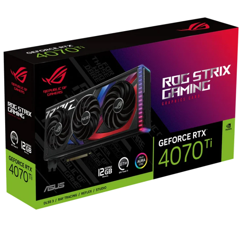 Видеокарта ROG Strix GeForce RTX 4070Ti 12GB GDDR6X OC Edition - изображение № 9