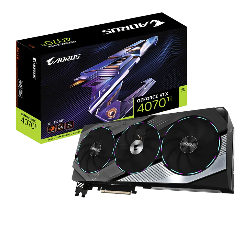 Видеокарта AORUS GeForce RTX™ 4070 Ti ELITE 12G - изображение № 7